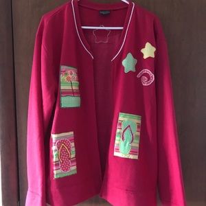 Handmade Flip flop Bobbie Brooks Sweatshirt